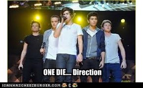 ONE DIE.... Direction