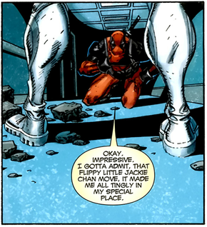 DeadPool and his secret parts