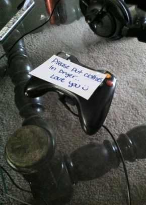 Great, Now I Can't Play Video Games, Or Mom Will Know I Saw Her Note!