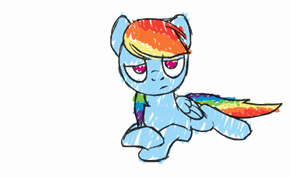 Bored Dashie