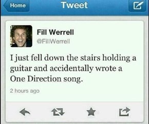 That's the Oldest Excuse in the Book for Getting Caught Playing a 1D Song