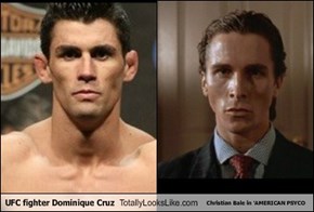 UFC fighter Dominique Cruz Totally Looks Like Christian Bale in 'AMERICAN PSYCO