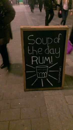 Oh Is That a Soup Now?