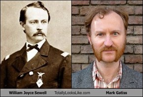 William Joyce Sewell  Totally Looks Like Mark Gatiss
