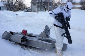 This Dad WINs at Sledding