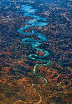 Riding the Blue Dragon River in Portugal