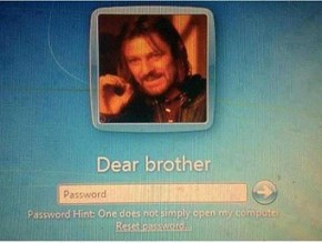 One Does Not Simply Get Easy Access to My Private Folders