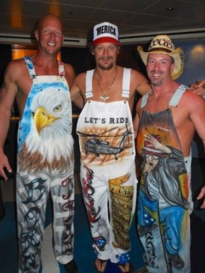 Kid Rock n Crew Rockin' Dem Overalls