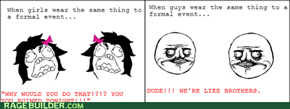 its ok women we know you're wird 