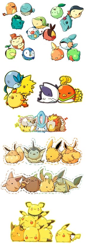 Pokemon Are So Cute When They Are Fat