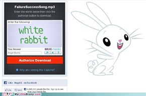Angel Bunny likes Media Fire!