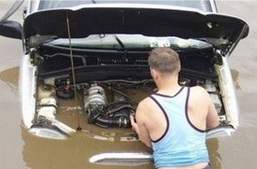 I Think the Engine's Flooded