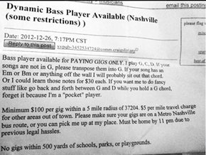 Bass Players