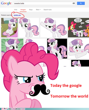 Pinkie Pie is taking over everything