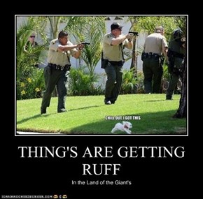 THING'S ARE GETTING RUFF