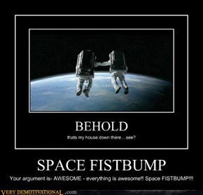 SPACE FISTBUMP