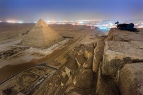 A New Perspective of the Day: From the Top of the Egyptian Pyramid