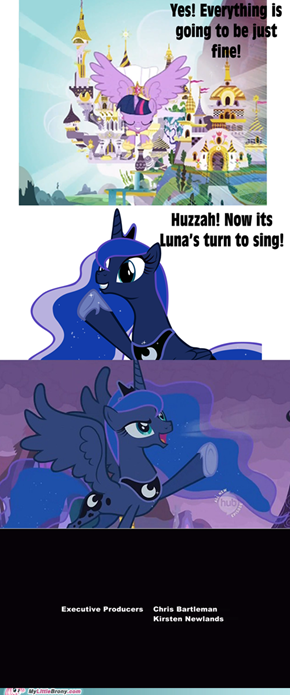 Its Luna's Turn to Sing!