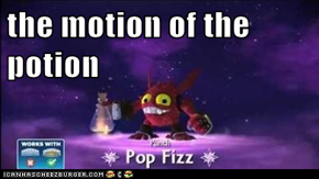 the motion of the potion