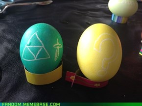Zelda and Mario eggs!
