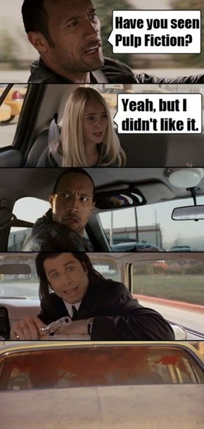 Never Trash the Greatness of "Pulp Fiction"