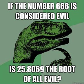 Philosoraptor Is Also a Mathematician 