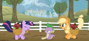 An average day on Sweet Apple Acres