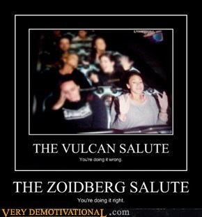The Zoidberg Salute