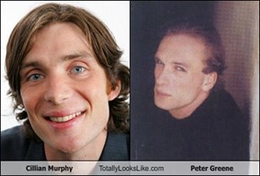 Cillian Murphy Totally Looks Like Peter Greene