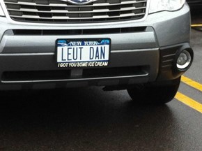 License Plate WIN