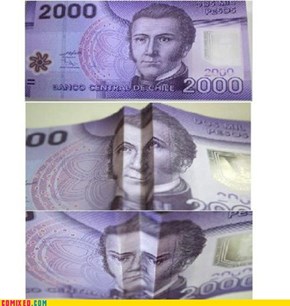 smiley paper money