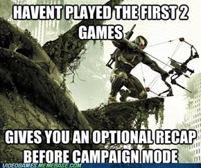 Good Game Crysis 3