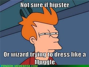 I bought this at a Muggle shop!  Muggles wear them!