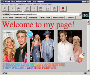 My Blog, 2001