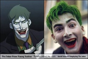 The Joker From Young Justice Totally Looks Like David Tennant Cosplaying The Joker
