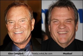 Glen Campbell Totally Looks Like Meatloaf