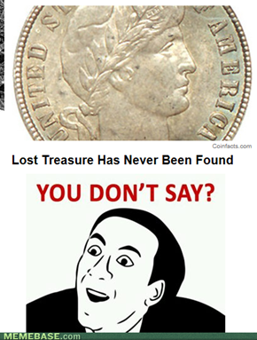 Lost Treasure Has Never Been Found..