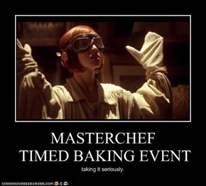 MASTERCHEF  TIMED BAKING EVENT
