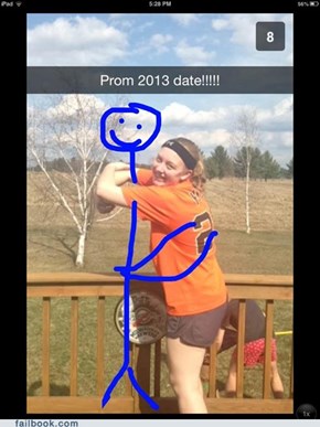 At least she has a date.