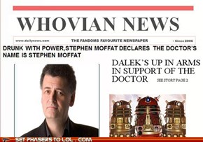 Moffat To Take On The Daleks? Page 3