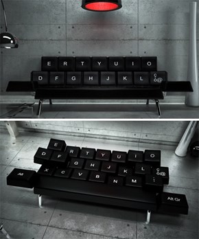 Shut Up and Take My Money of the Day: The QWERTY Sofa