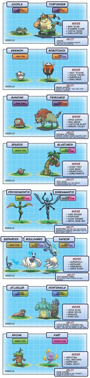 If Video Game Villains Were Pokemon