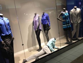 Susan, Don't Get Cute... Just Pose the Mannequins Normally