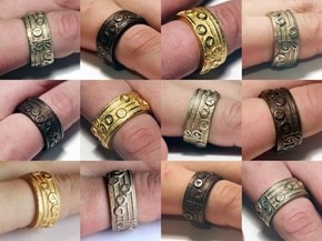 Elaborate Zelda Song Rings