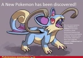 Let's Hope it's a Pre-Evolution of Those Three