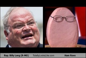 Rep. Billy Long (R-MO) Totally Looks Like Ham Rove