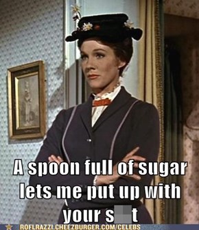 A spoon full of sugar 