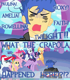 WHAT THE BRADOLA HAPPENED HERE!?