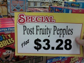 But are the Cocoa Pepples on sale too?