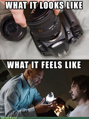 Every time I change the lens